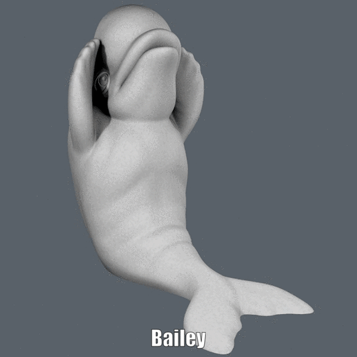 Bailey.gif Archivo STL Bailey (Easy print no support)・Objeto de impresión 3D para descargar, Alsamen