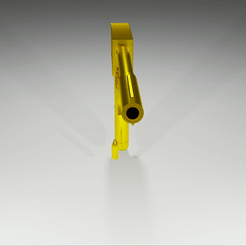 ezgif.com-gif-maker-3.gif STL file Golden Gun replica 3D Printable files.・3D print model to download