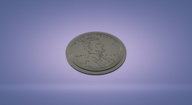 13.gif STL-Datei Wanddekorationsset Münzen von Amerika・3D-Druck-Idee zum Herunterladen, satis3d