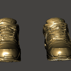 GIF.gif STL file NIKE AIR MAX SNEAKERS REAL SCALE 1:1 AND KEYCHAIN .STL .OBJ・3D printable model to download