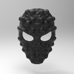 untitledyi.1114.gif STL file mask mask voronoi cosplay・Model to download and 3D print, nikosanchez8898