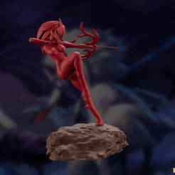 Gif.gif Free STL file Kindred - League of Legends - Special Edition・3D printable model to download