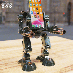 transformgif.gif Fichier STL gratuit TRANSFORMATEUR POUR TÉLÉPHONES・Modèle pour impression 3D à télécharger