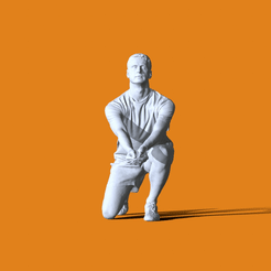 0.gif OBJ file Miniature Pose People #16・3D print design to download, Peoples
