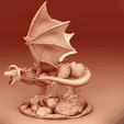 cfb2a602b723a5565673dcf788833f11_original.gif Dragon's Lair miniatures - Dragon attacking