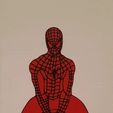 20231222_114615.gif Wall art Spider Man, line art spider man, 2d art spider man, spider man