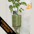 bullet-planter-2_stand-two_CL.gif Bullet Planter Pot 2 - hanging planter + stands - Commercial License