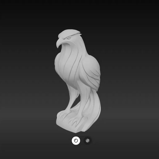 statue-aigle-2.mp4 Statue eines Adlers