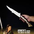 Hadhafang.mp4 Hadhafang - Arwen 's Sword - LOTR