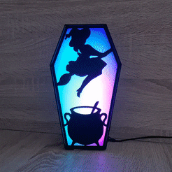 ezgif.com-optimize-10.gif Fichier STL Lampe LED cercueil Halloween・Design pour impression 3D à télécharger