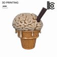 Brain-Ice-Cream-–-Surreal-Funny-3D-Model-for-Print.mp4 Brain Ice Cream - Surreal Funny 3D Model for Printing