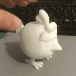 20230414_214146.gif Archivo STL Juguete Angry Bird pone huevos・Diseño de impresión en 3D para descargar
