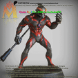Ultraman-Belial.gif Ultraman Belial Weapon Pose (3mf color file for AMS multicolor)  -Anime and Manga Collection - Fan Art