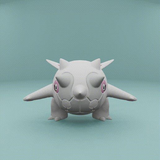Cetitan2.gif Pokemon Nr. 974, 975 Cetoddle, Cetitan