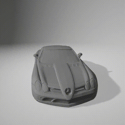 Video_1635854112.gif STL-Datei Benz S-L-R - Druckfähige Karosserie・3D-druckbares Modell zum Herunterladen, CarHub