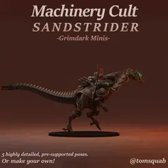 MCS-ranger.gif [Tabletop Minis - Presupported] >> Machinery Cult Sandstrider - ranger variant