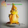 Buizel.gif Buizel (3MF for Bambu AMS File Included) - Pokémon-FanArt
