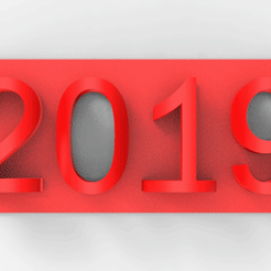 2019-2020.gif Fichier gratuit 2019-2020・Objet pour imprimante 3D à télécharger, Bdz37