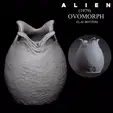 OPEN-FLAT-BOTTOM-GIF.gif 3D PRINTABLE ALIEN 1979 COVENANT CLOSED AND OPEN EGG 4 PACK