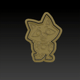 ZBrush-mr-raccon.gif Mr. Raccoon Resident evil cookie cutter