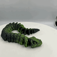videotogif.gif Articulated Snake!!! Print in Place, No Supports ;)