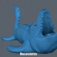 Mosasaurus.gif Мозазавр (легкая печать без поддержки)