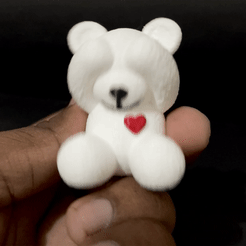 ezgif.com-gif-maker.gif 3D file Shy Teddy・Template to download and 3D print
