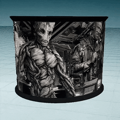 Guardians-of-the-Galaxy.gif Archivo STL Guardianes de la Galaxia Linterna・Objeto para impresora 3D para descargar