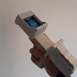1.gif STL file Valentine's Day - Condom Gun・3D printing model to download
