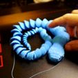 anim_serpent_make.gif 3D file print-in-place articulated snake・3D printer model to download