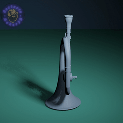 Corneta.gif Fichier STL Bugle・Design pour impression 3D à télécharger, bacteriomaker3d