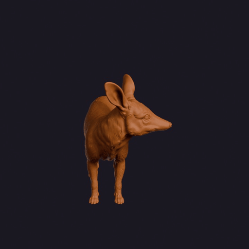 Realistic Bilby Looking Side Animal Sculpture