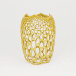 Voronoi-sculpture-spin-360-20-fps.gif Файл STL VORONOI SCULPTURE・3D-печатный дизайн для загрузки