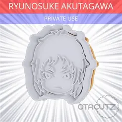 Ryunosuke_Akutagawa~PRIVATE_USE_CULTS3D_OTACUTZ.gif Ryunosuke Akutagawa Cookie Cutter / BSD