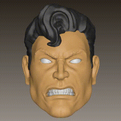 superman-0b.gif STL file Stylized Superman・3D printer model to download