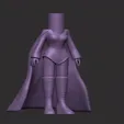 2.gif Funko body woman with a jumpsuit and cape.