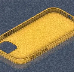 Untitled-video-Made-with-Clipchamp.gif Iphone 12 and 12 pro Case Clear and simple