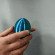 GIF-230224_091837.gif Файл STL Eff you Surprise Keyring Egg・Модель для загрузки и 3D-печати
