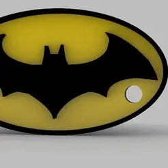 Batman.gif Batman Keychain