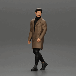 ezgif.com-gif-maker-4.gif Hombre con estilo caminando con abrigo sobre jersey de cuello alto