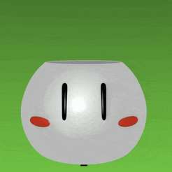 dango0001-0180.gif Бесплатный STL файл dango pot - dango pot anime・3D-печать объекта для загрузки, RMMAKER