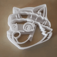 2005PLB019_Paw_Patrol_EVEREST_cookie_cutter_V1.gif STL file Paw Patrol EVEREST cookie cutter・3D printing idea to download, Pix0pat