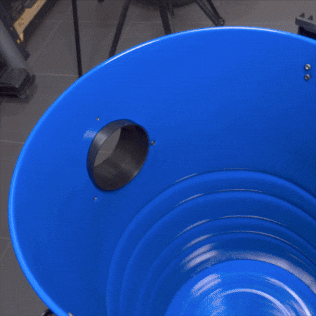 Cyclone Effect Adapter for Scheppach DC100 Sawdust Extractor Dustcollector - 3D model önizlemesi