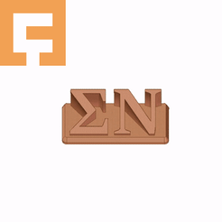 Sigma_Nu.gif Télécharger fichier STL Sigma Nu Fraternité ( ΣΝ ) Nametag 3D • Design pour imprimante 3D, Corlu3d