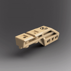 ezgif.com-video-to-gif.gif Fichier STL Support de lumière Magpul Surefire Scout・Modèle pour impression 3D à télécharger