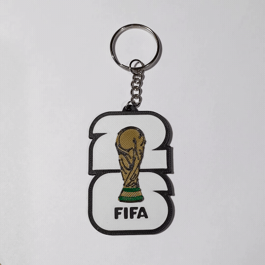 FIFA WORLD CUP 2026 KEYCHAIN - KEYCHAIN WORLD CUP 2026 FIFA WORLD CUP 26