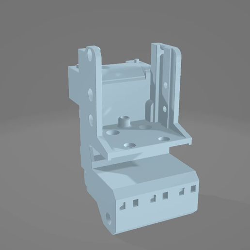 🐉 ICB Guillotine Dragon Ace Volcano Carriage・ 3MF File for 3D printing ...