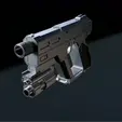 Comp249.gif Helldivers 2 - Peacemaker Pistol - 3D Print Files