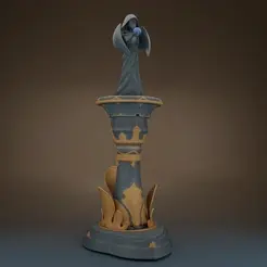 1.gif Statue of The Seven | GENSHIN IMPACT | 3D PRINTABLE FIGURINE