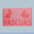 pascua-2024.gif Easter greeting card in Spanish - TextFlip de semana santa